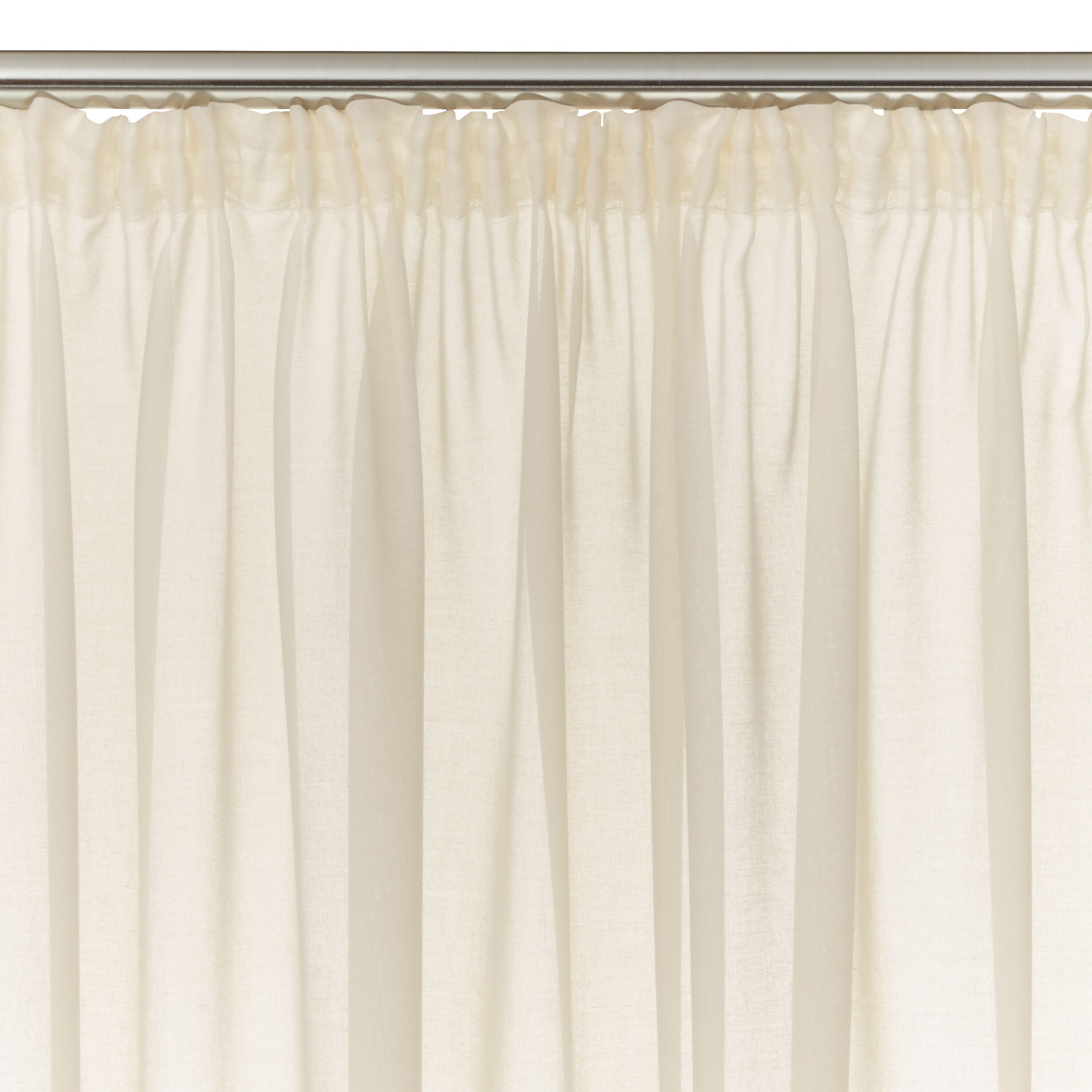 NEREA II Fertigvorhang Tag - Écru / B: 150.0 cm x H: 260.0 cm