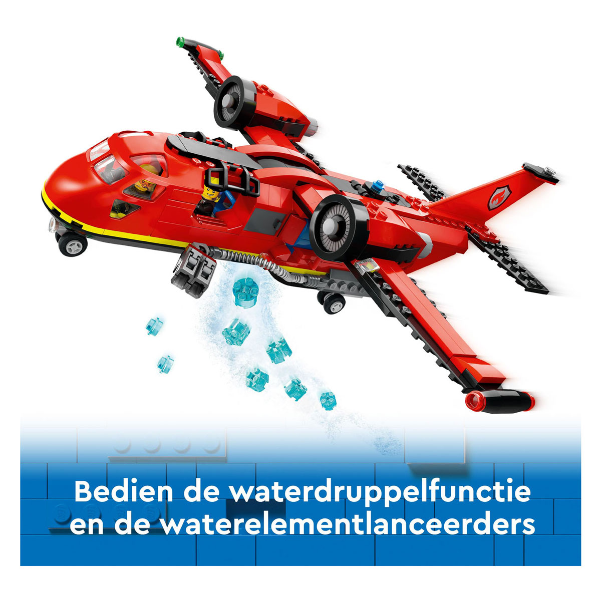 LEGO City 60413 Brandweervliegtuig