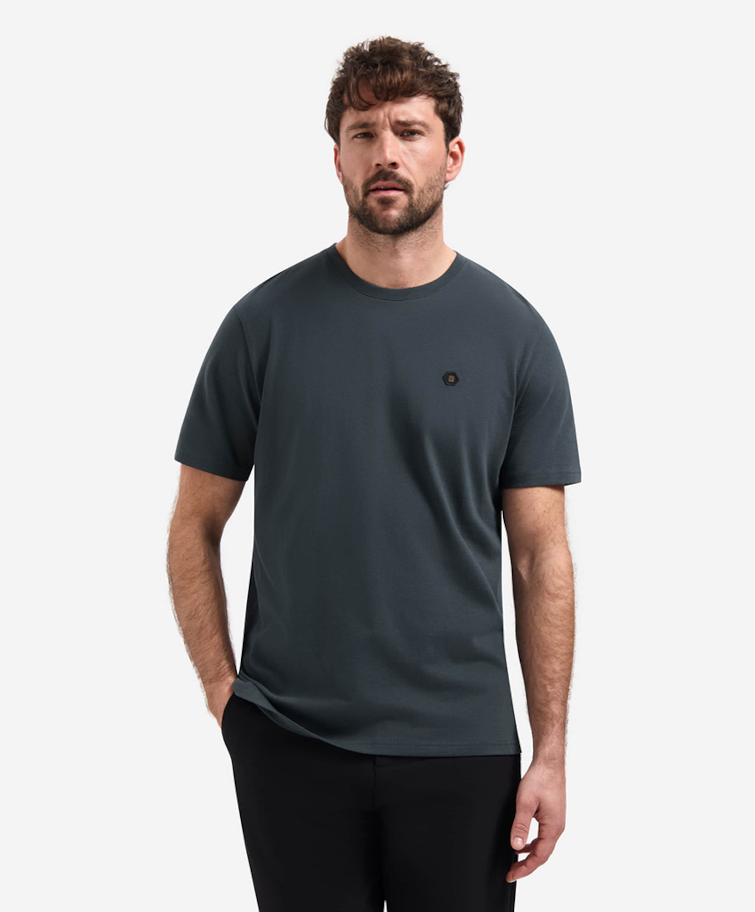 No Excess Heren T-shirt grijs
