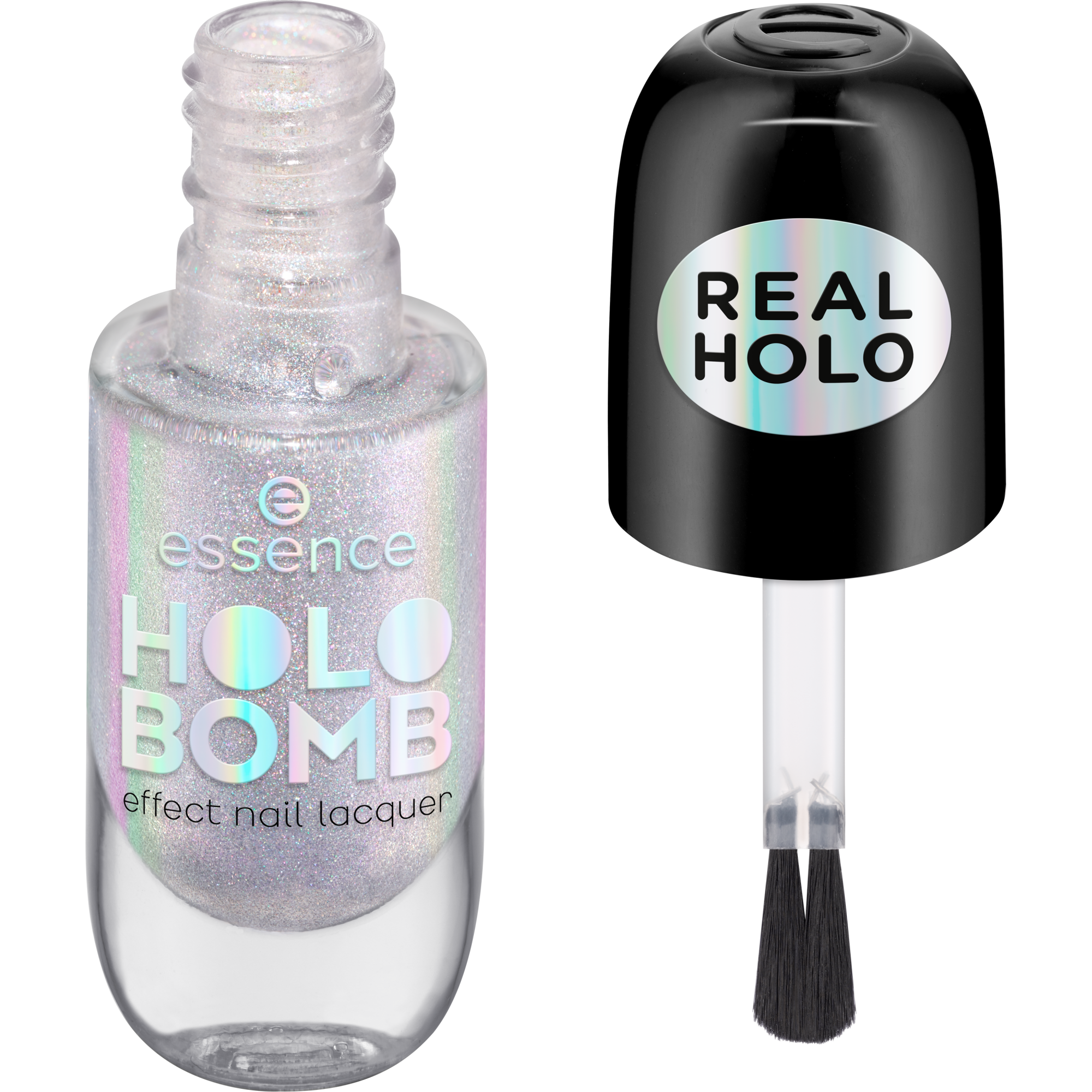 HOLO BOMB effect nail lacquer vernis ongles
