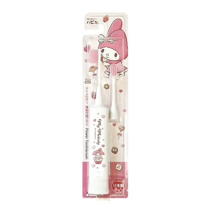 HAPICA - Sanrio My Melody Elektrische Tandenborstel + 1 Navulling (Wit)