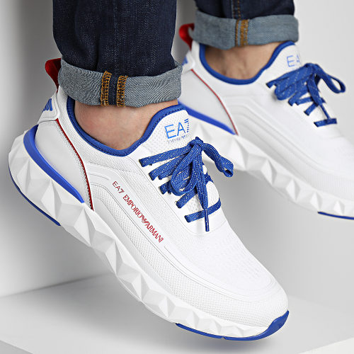 Baskets X8X106 XK262 White Racing Red Baltimora