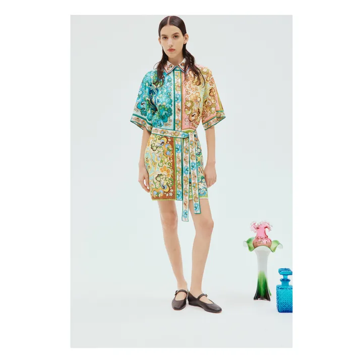Alémais Robe Dreamer Lin | Vert
