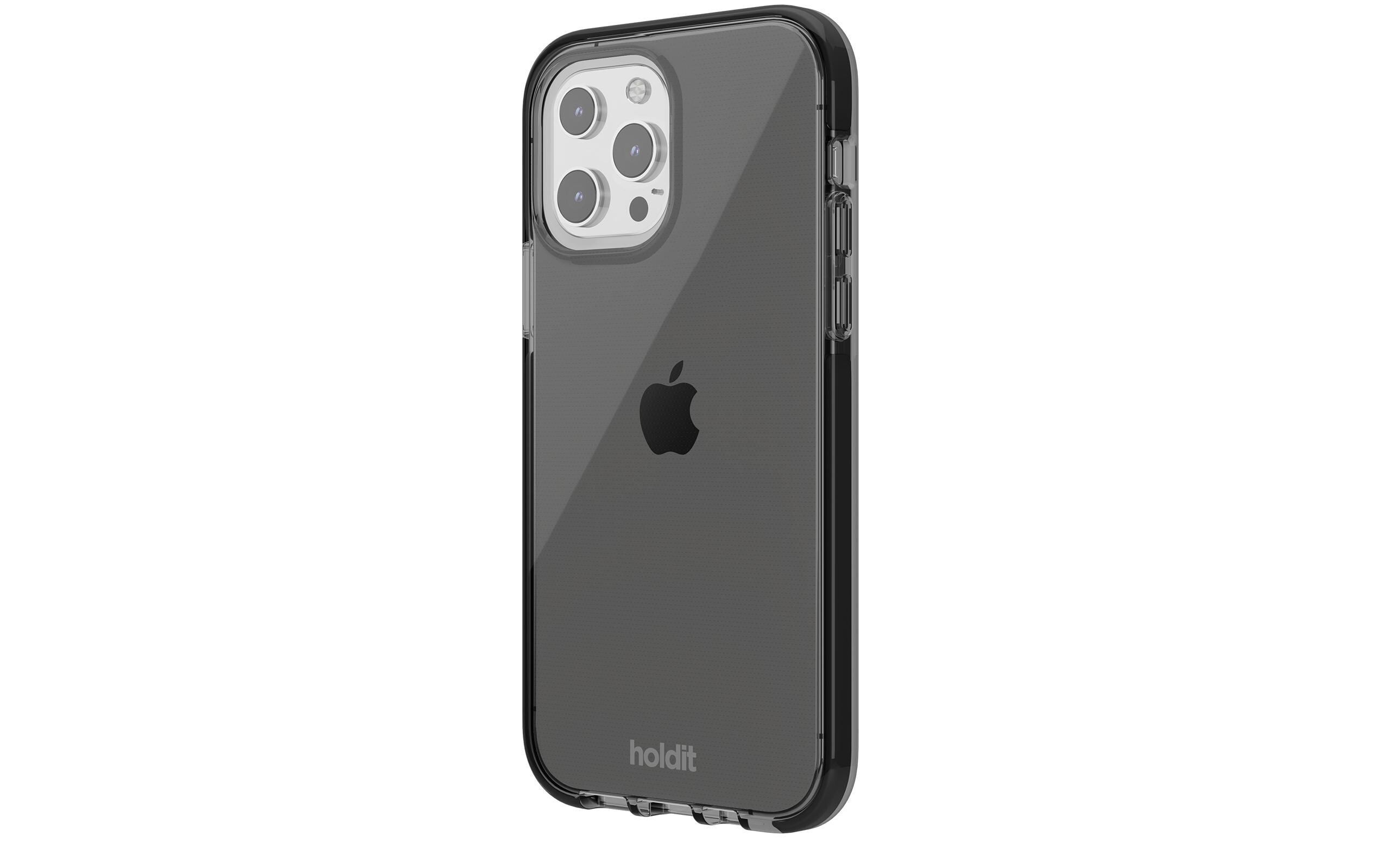 Back Cover Seethru iPhone 13 Pro Max SchwarzStilvolle Schutzhülle für das Apple iPhone 13 Pro Max