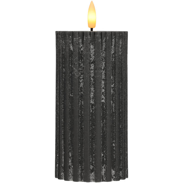 Blokker LED Stompkaars Swirl - Zwart - Groot