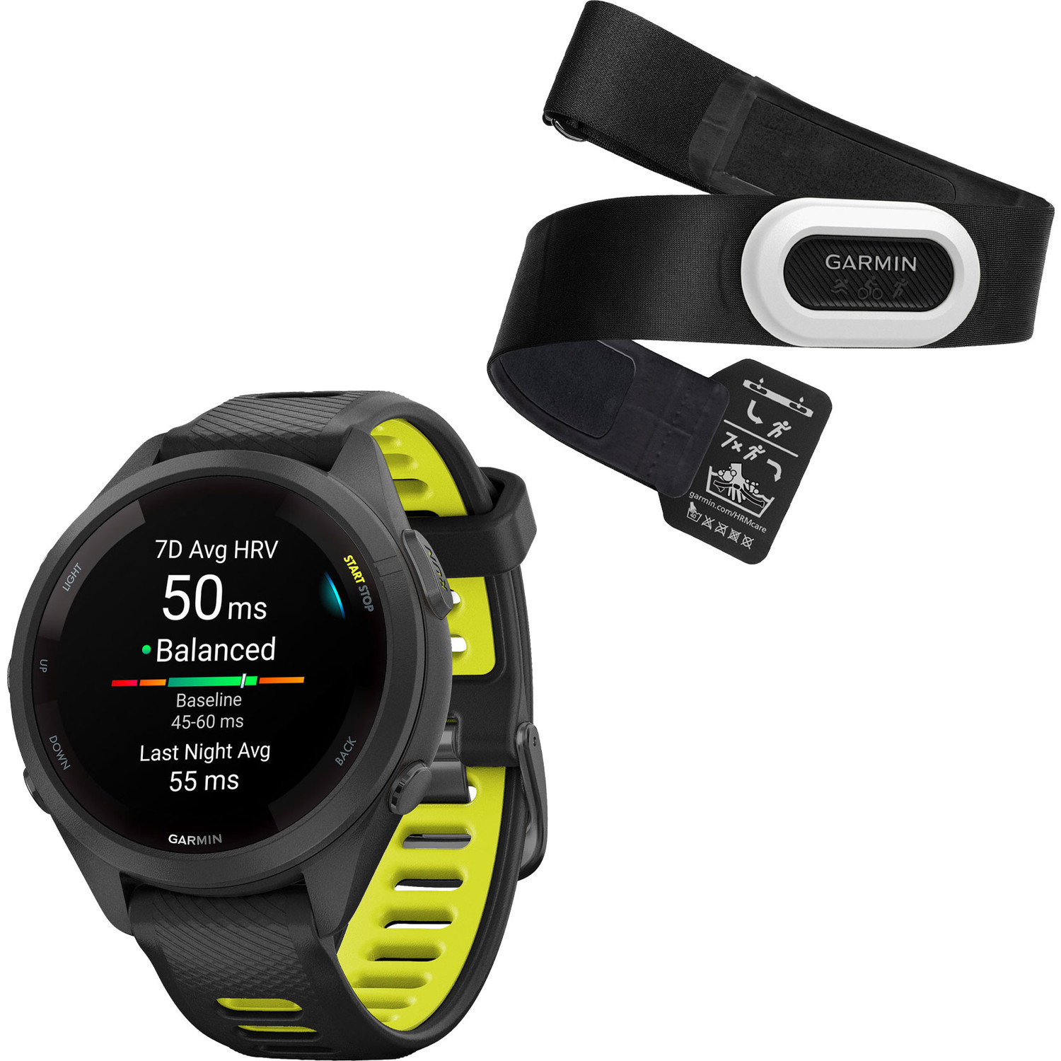 Garmin Forerunner 265S + HRM Pro Plus