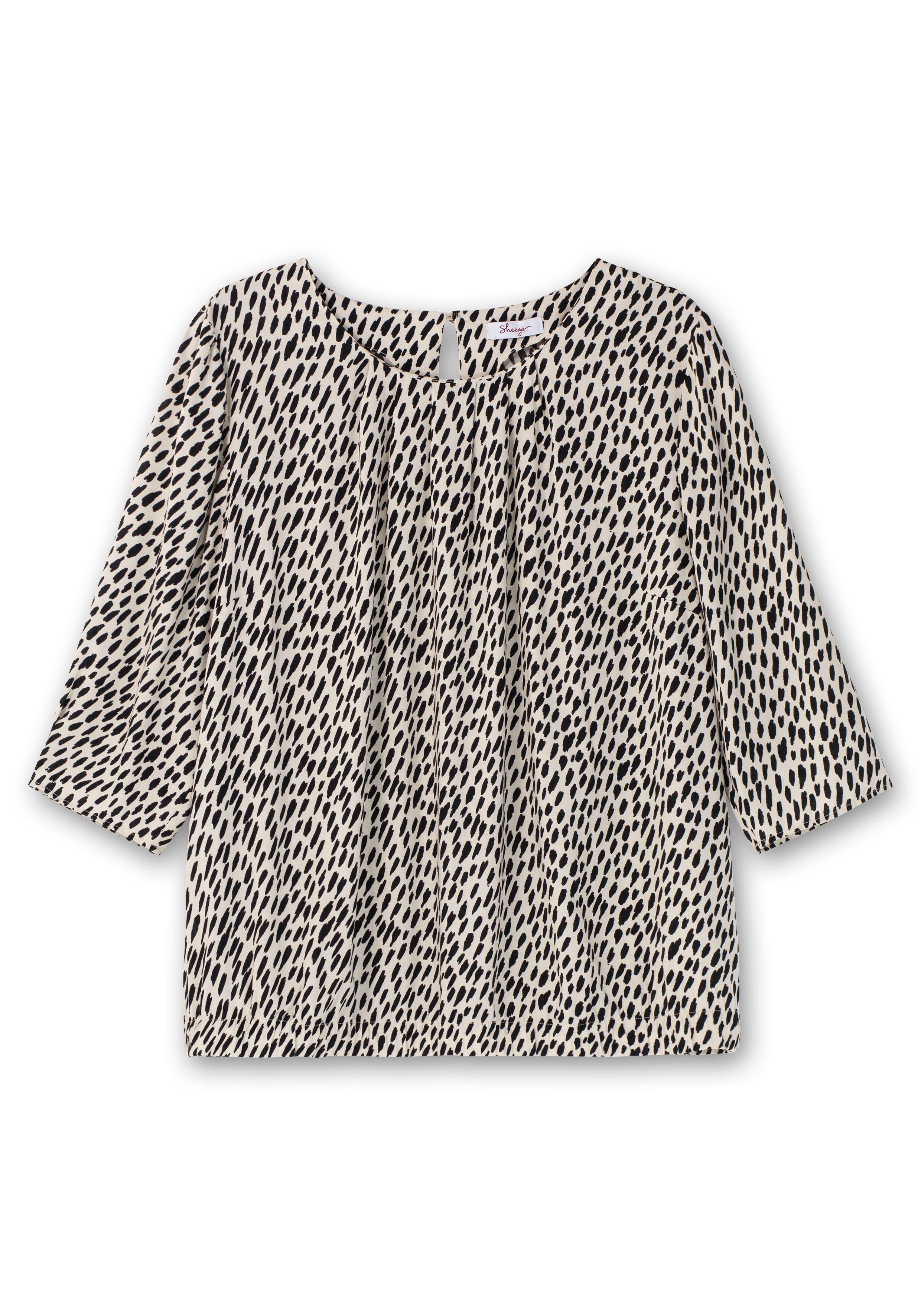Tunika in Petite Passform, mit Animal-Alloverprint