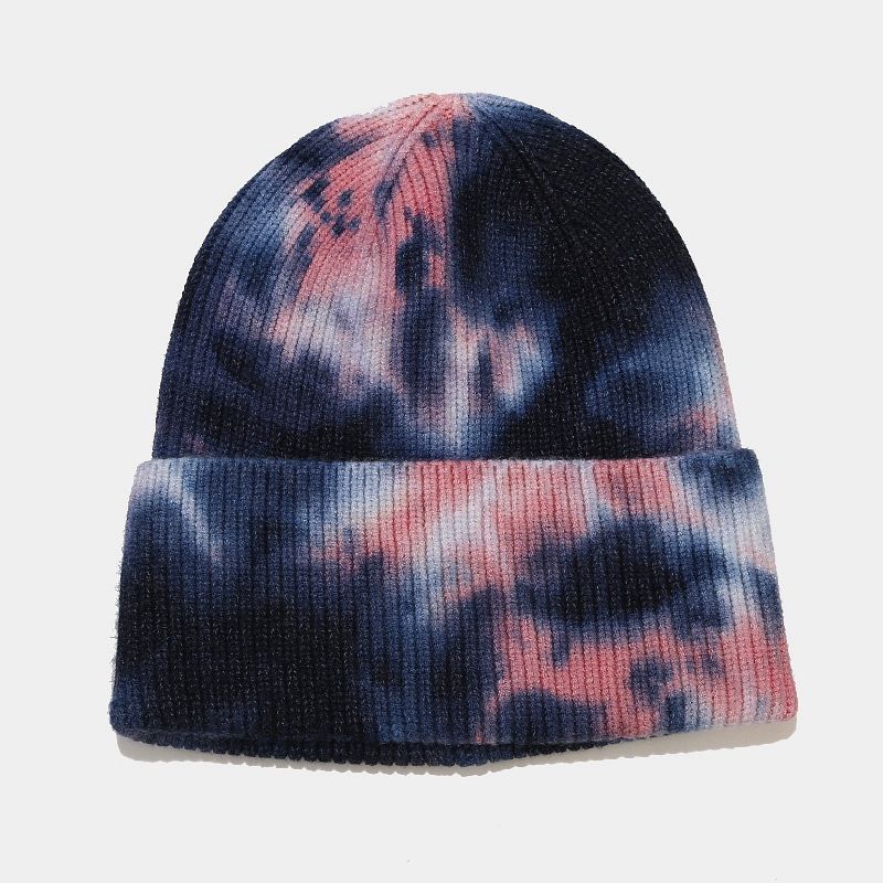 KOKOBOLA - Tie-dye gebreide muts