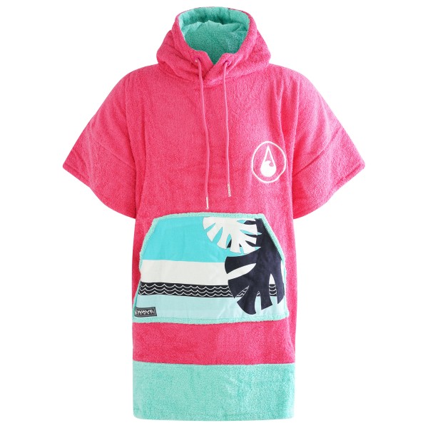 Wave Hawaii - Kid's Poncho Pink Wave - Poncho surf