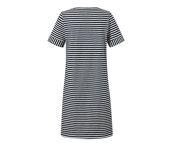 Gestreiftes Jerseykleid