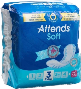 ATTENDS Soft 3 Extra Einlagen, 10 Stück