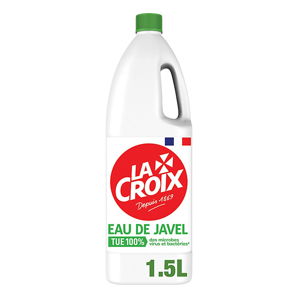Eau de javel La Croix Plus sans parfum 1,5 L