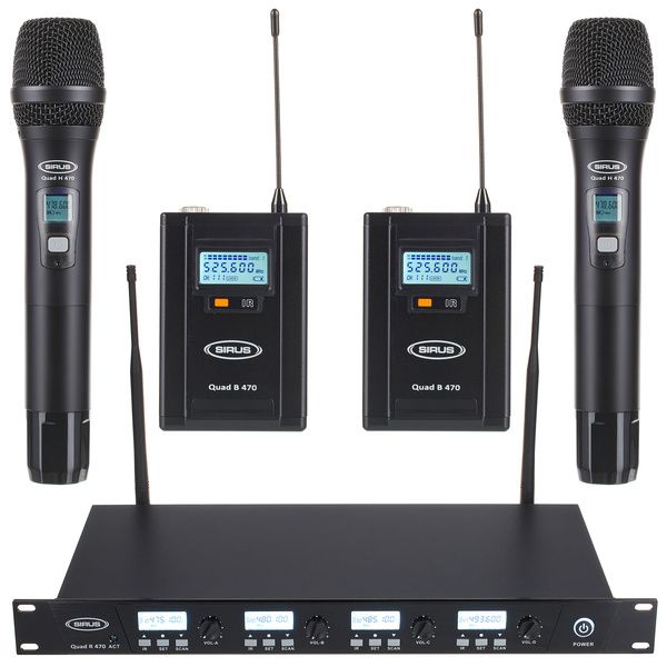 Sirus Quad R + 2H + 2B 470 Bundle