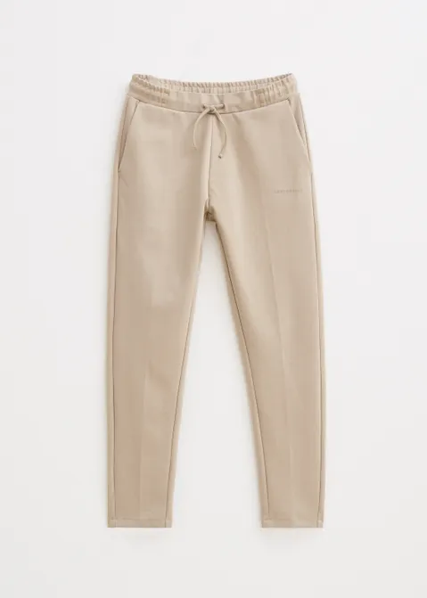 Pantalon met slim fit bruin (TAU.L)