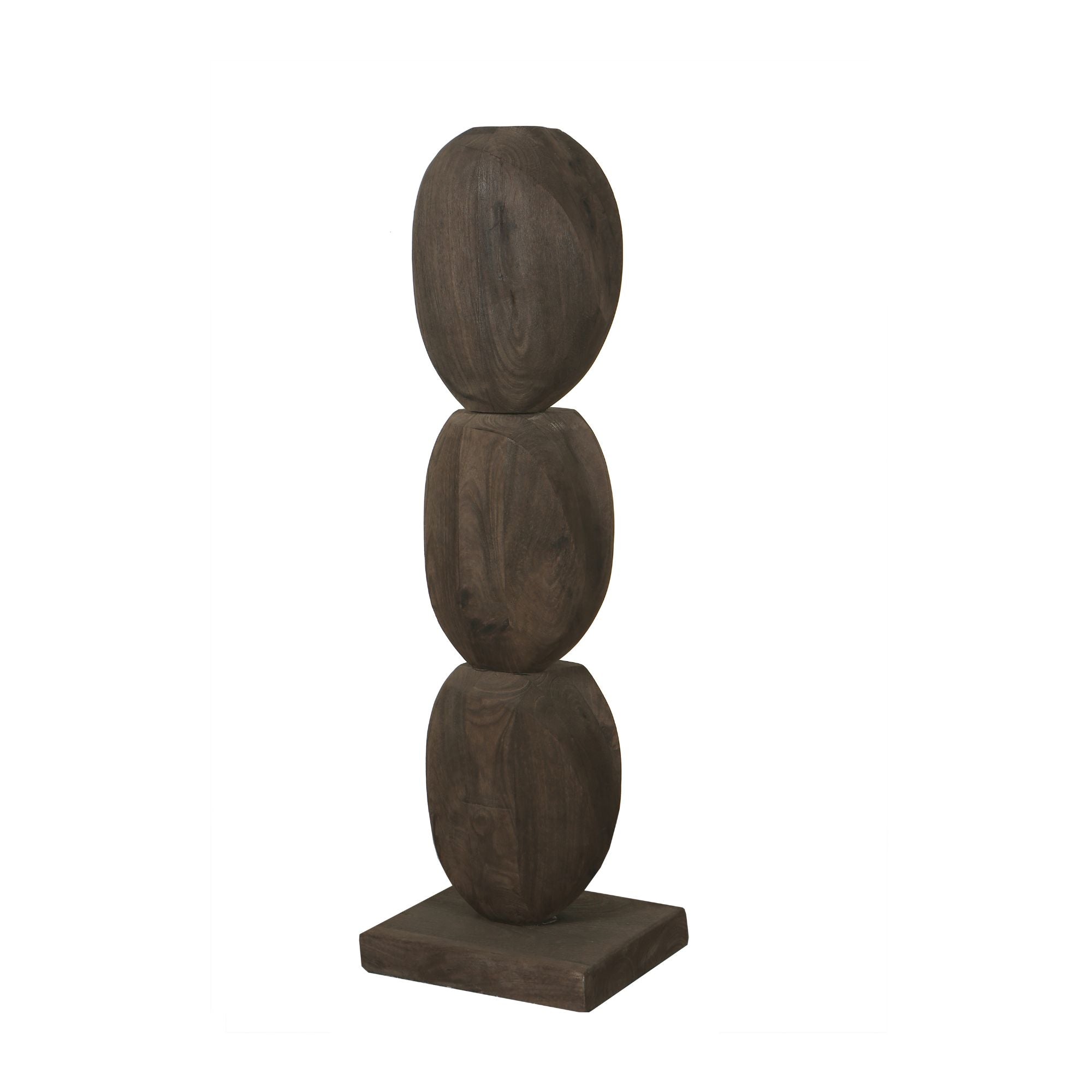 PTMD - Beeld Kodey - Bruin - 25.5x20x80cm