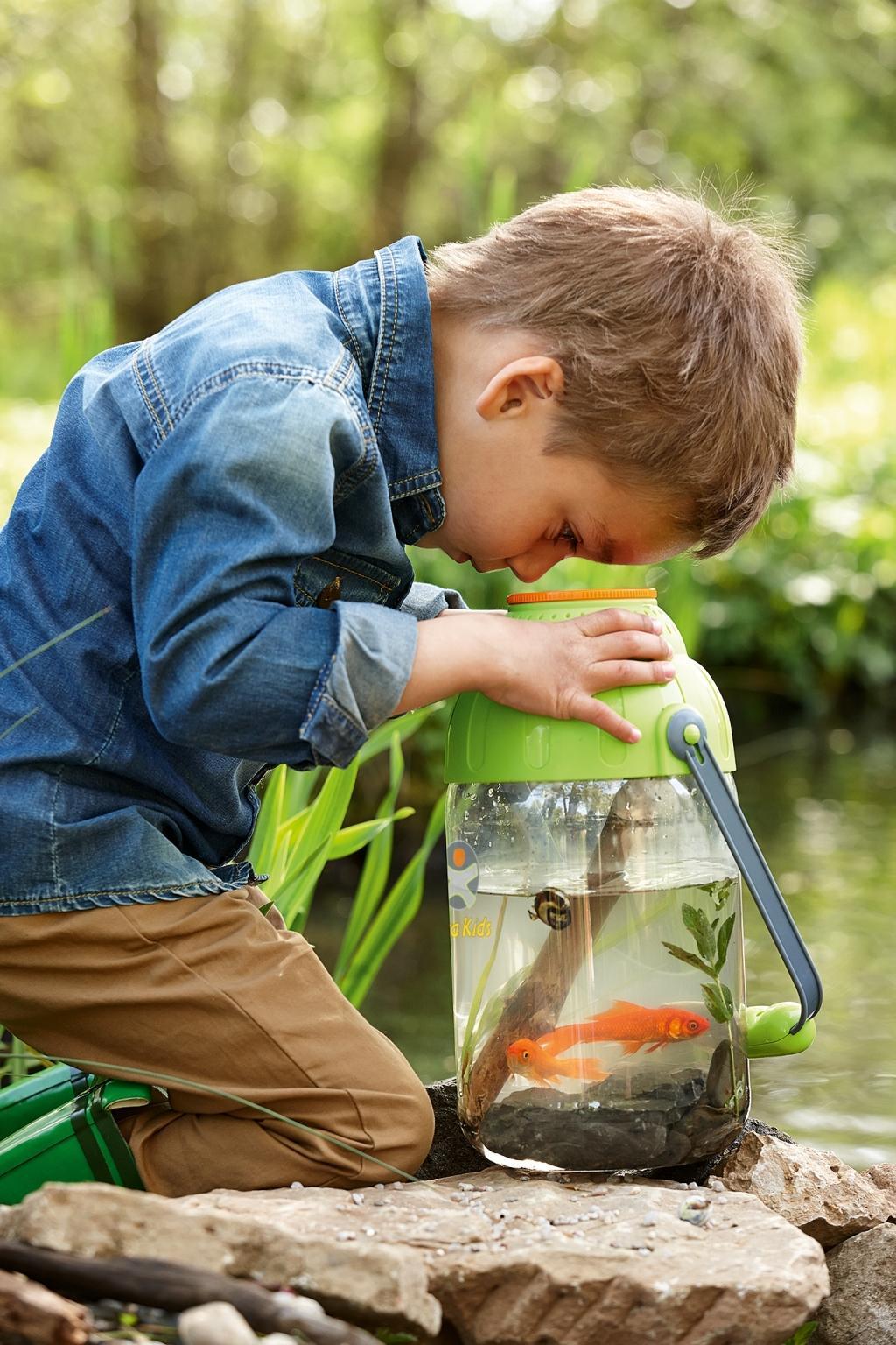 Lupenbehälter TEKids in transparent