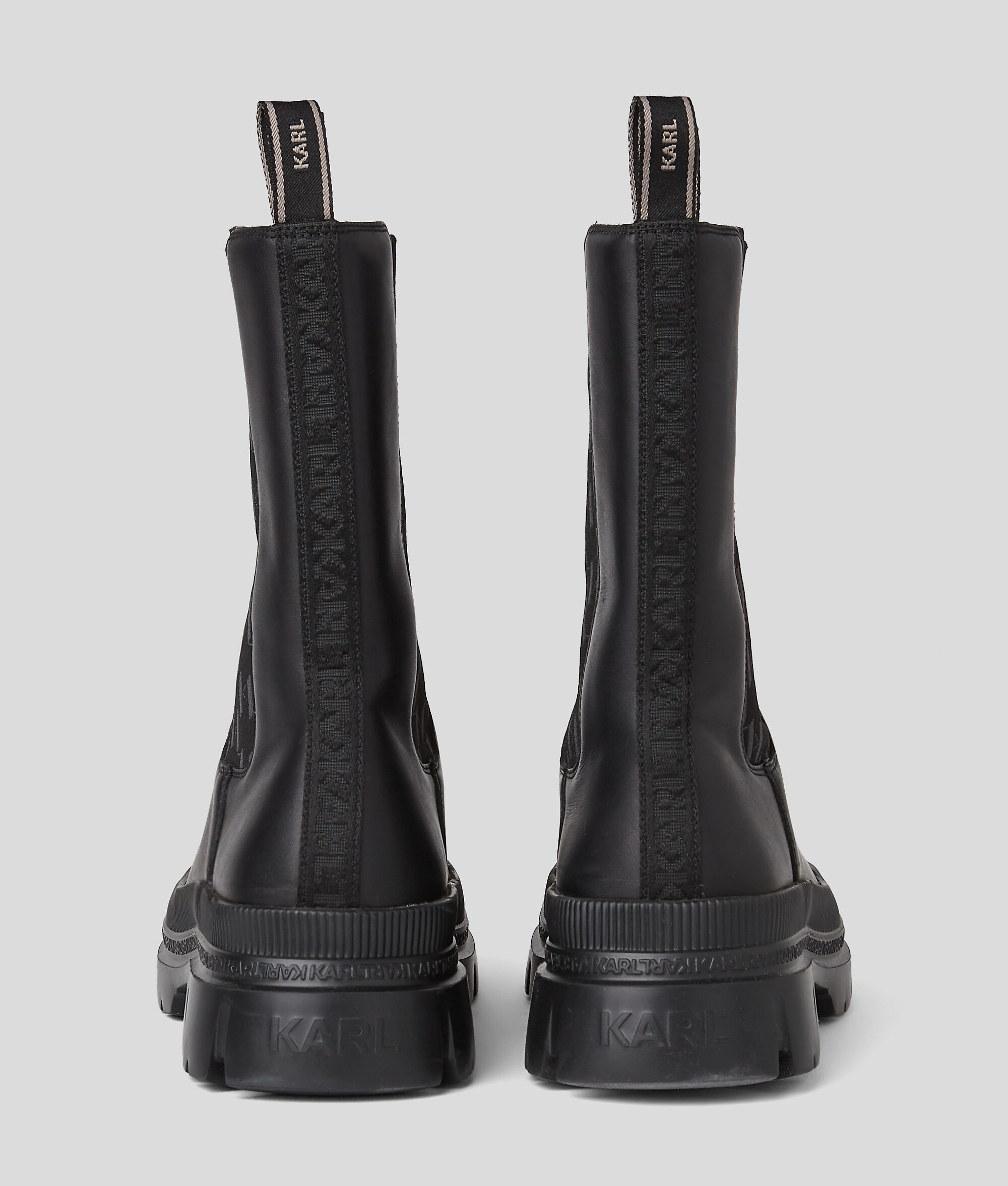 Bottine haute KL Monogram Trekka