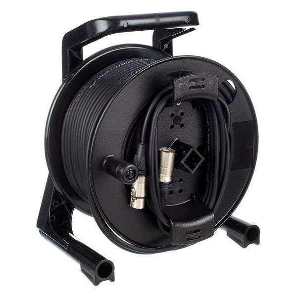 pro snake DMX Cable Drum 50m 5 Pin