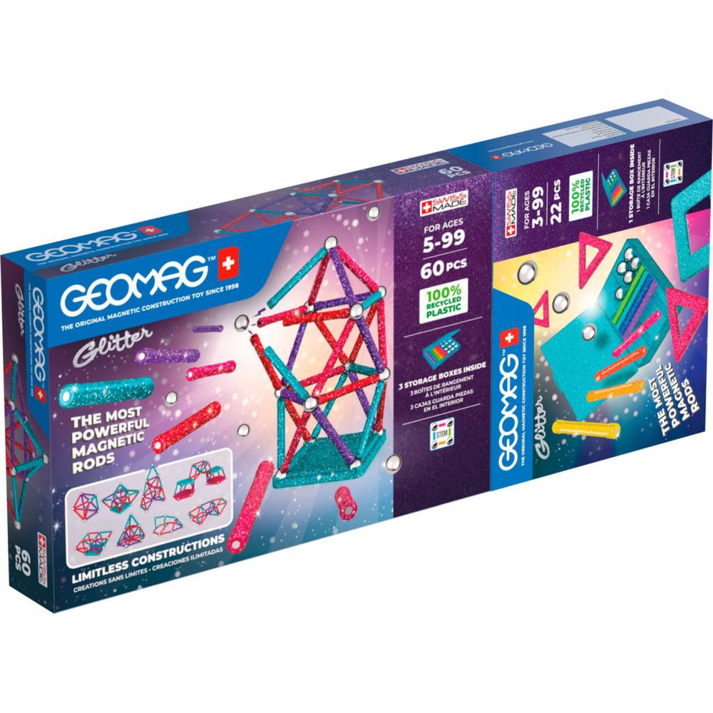 Køb Geomag Glitter Bundle 82 stk