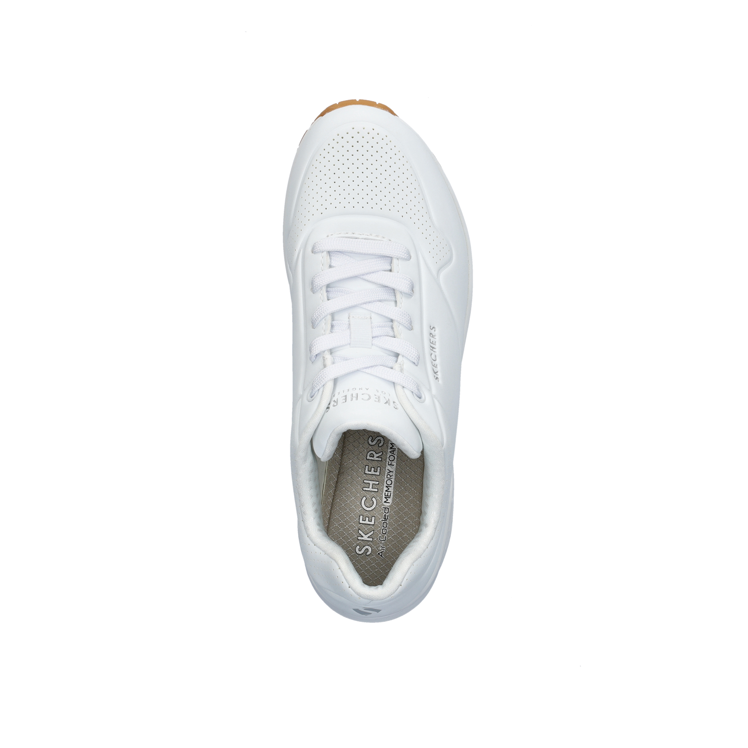 Street Uno dames sneaker Skechers Wit