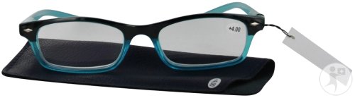 Pharmalens Pharmaglasses Lunettes De Lecture +4.00 Bleu Foncé 1 Paire