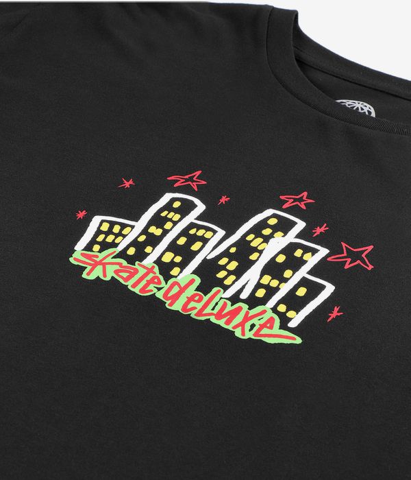 skatedeluxe Skyline Organic T-Shirt (black)