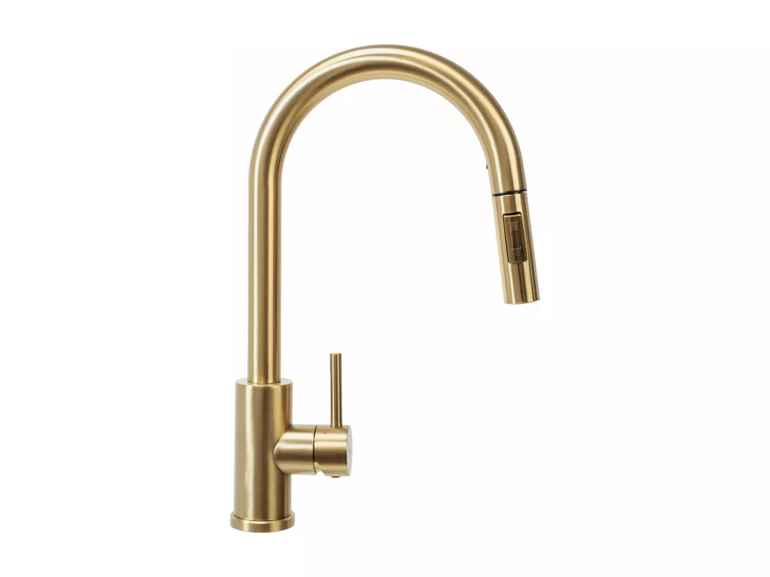 Robinet De Cuisine Rea Fresh Brush Gold