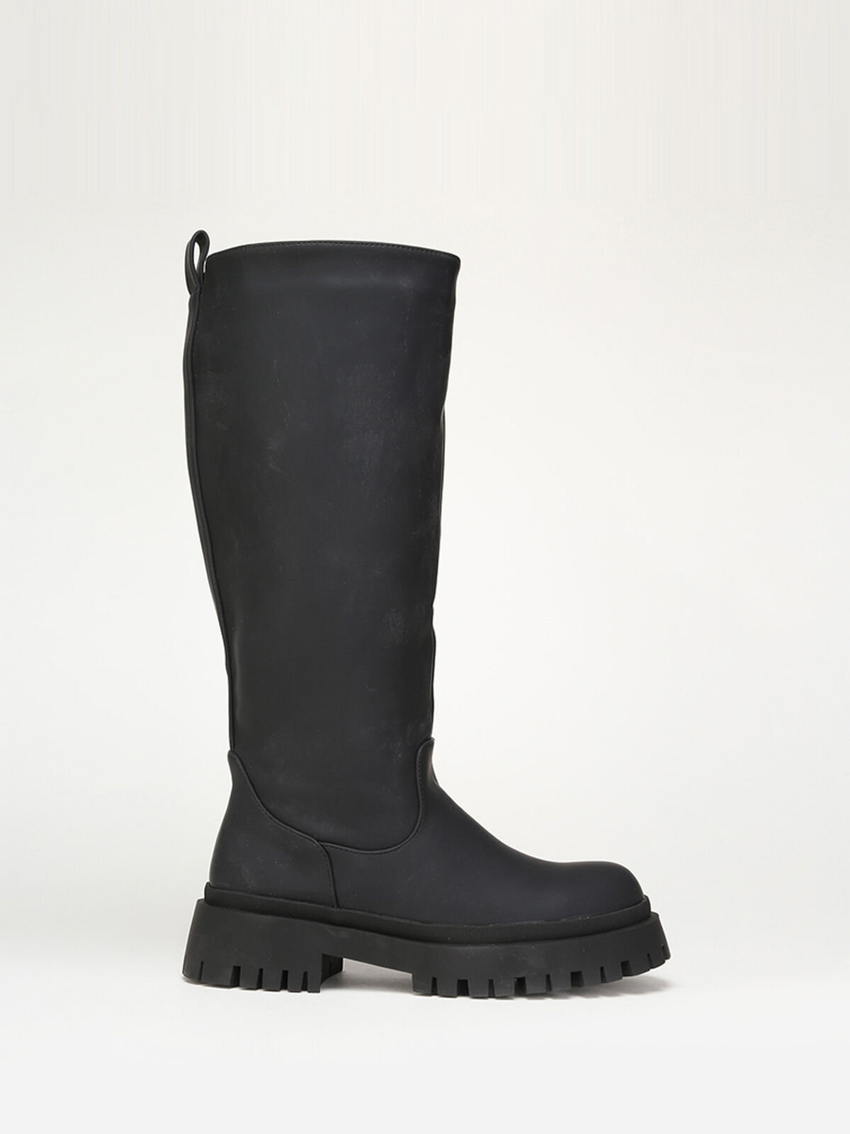 Bottes à semelle crantée- Noir