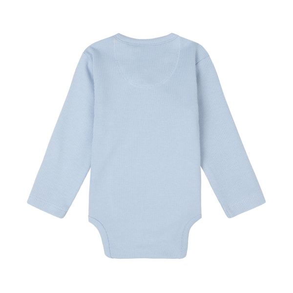 Noppies Narellan Lange Mouwen Romper - Blue Fog - Mt. 44
