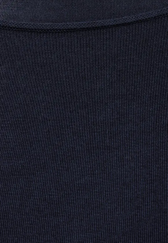 Basic Pullover - deep blue