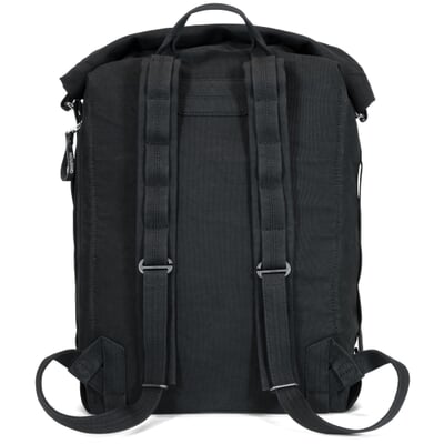 Rucksack Roll Pack Bananatex, Schwarz