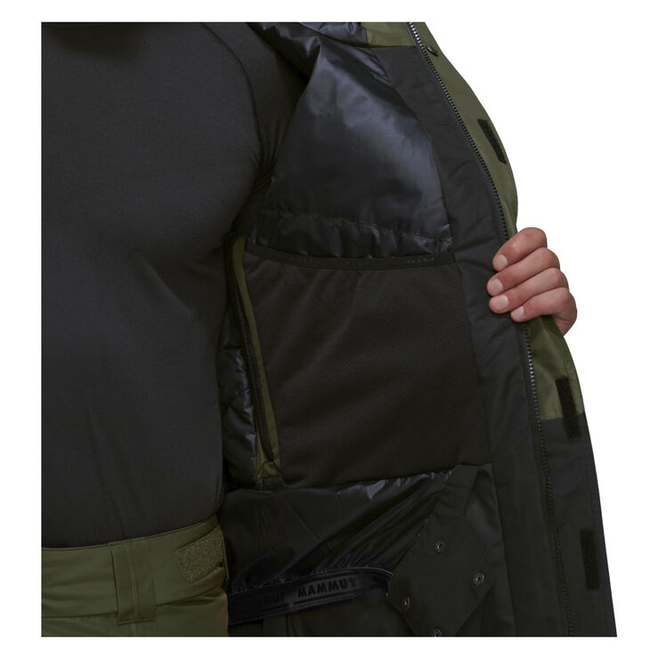 Mammut Mammut Fall Line HS Thermo Skijakke, herre Grøn