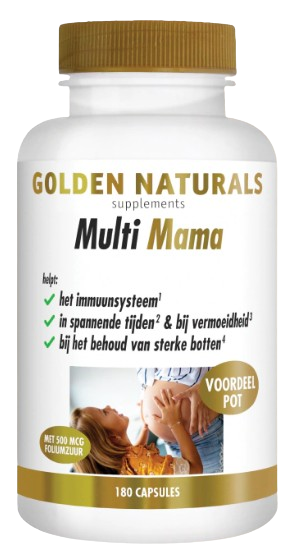 Golden Naturals Multi Kids 60 kauwtabletten