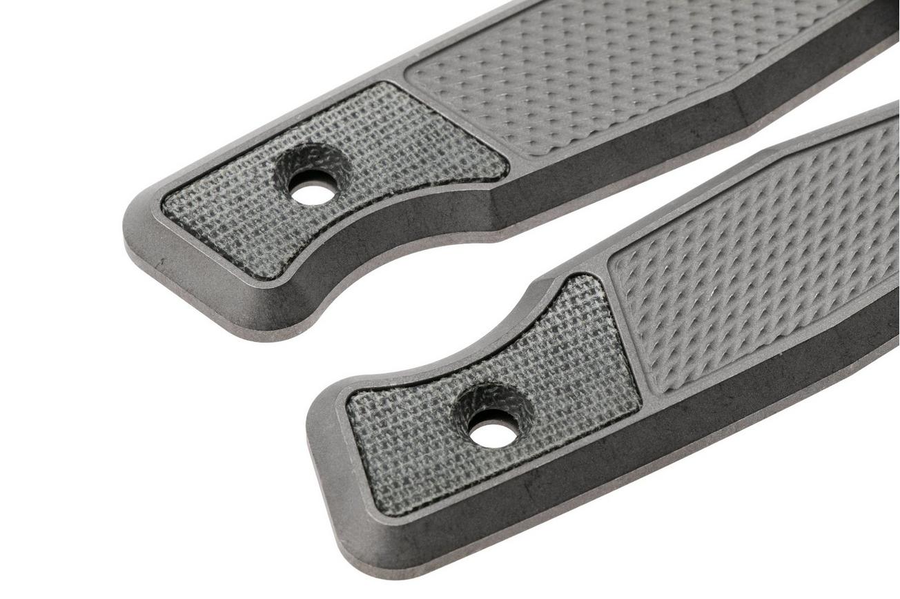 Daily Customs AK4 Inlays P10017424, Black Canvas Micarta, inlay set