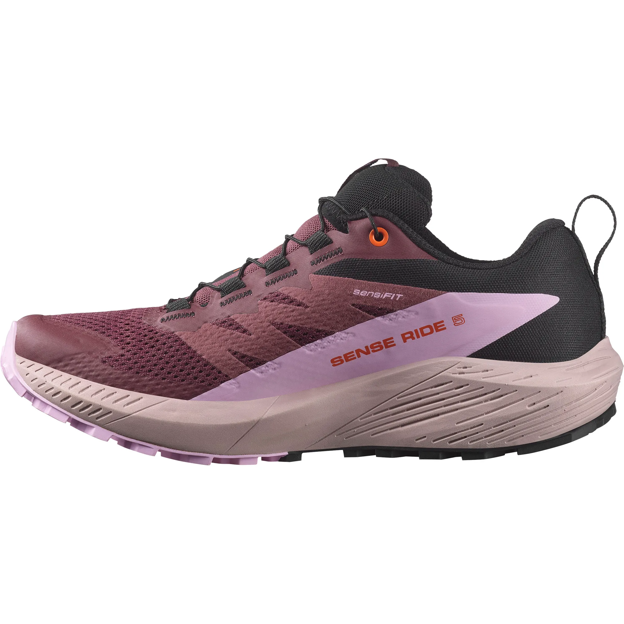 Salomon Women's Sense Ride 5 GORE-TEX Catawba Grape/Orchid Bouquet/Cherry Tomato