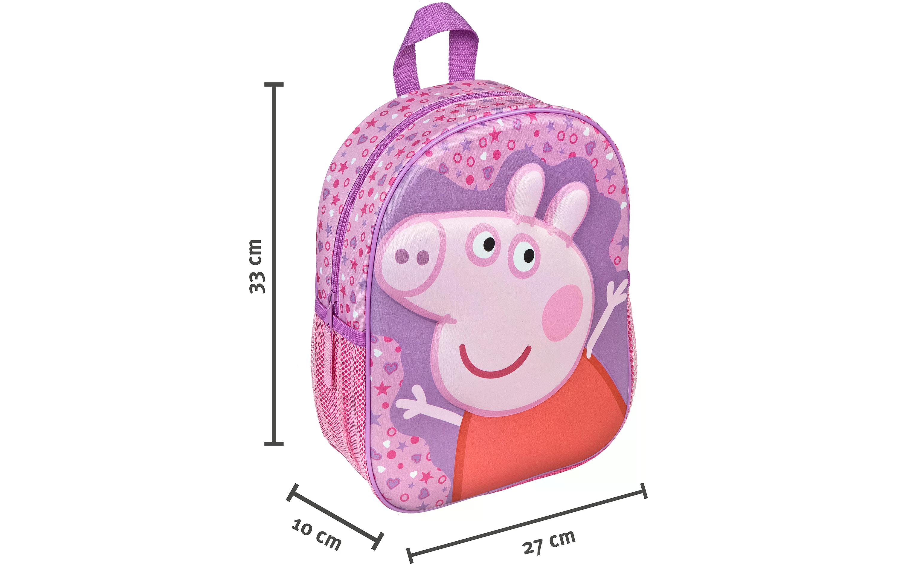 Rucksack 3D Peppa Pig 7 lAusflugrucksack für Kinder