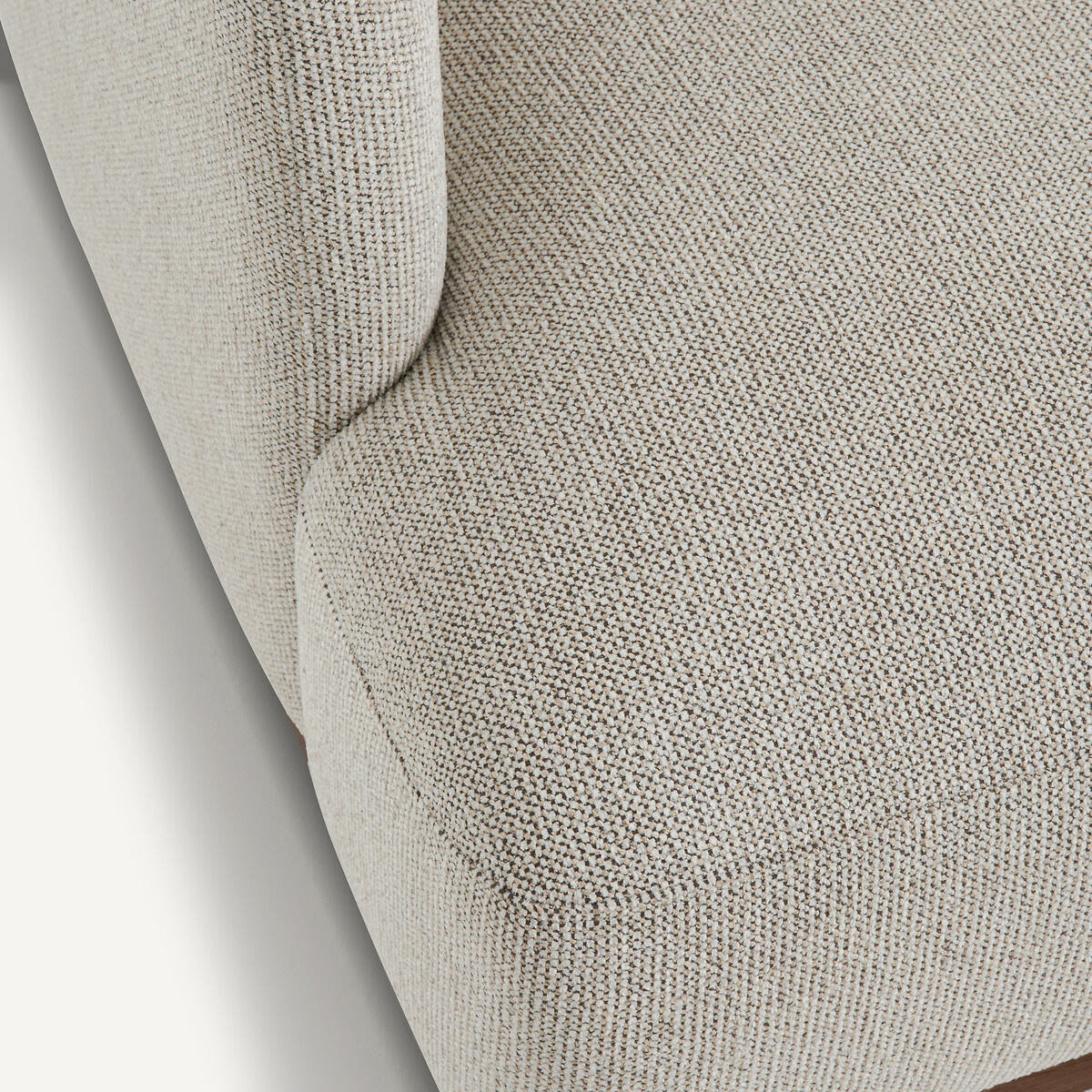 AM.PM<br>Sofá compacto em chenille, Jabote