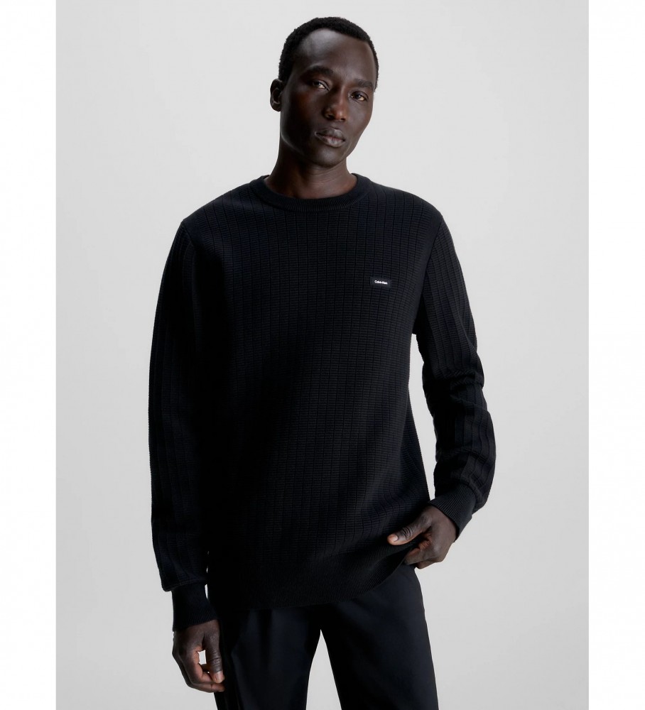 Suéter Calvin Klein Structure preto