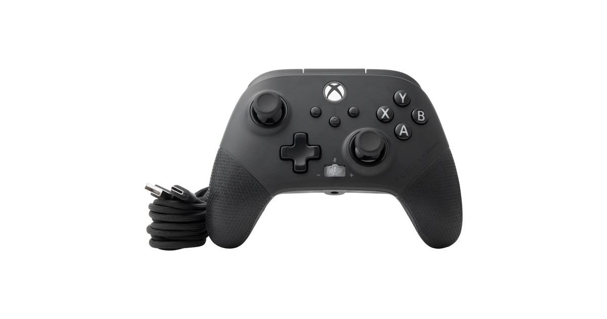 PowerAXbox Wired Controller FusionPro 4  (Zwart, Xbox Series X|S, Xbox One, Windows)