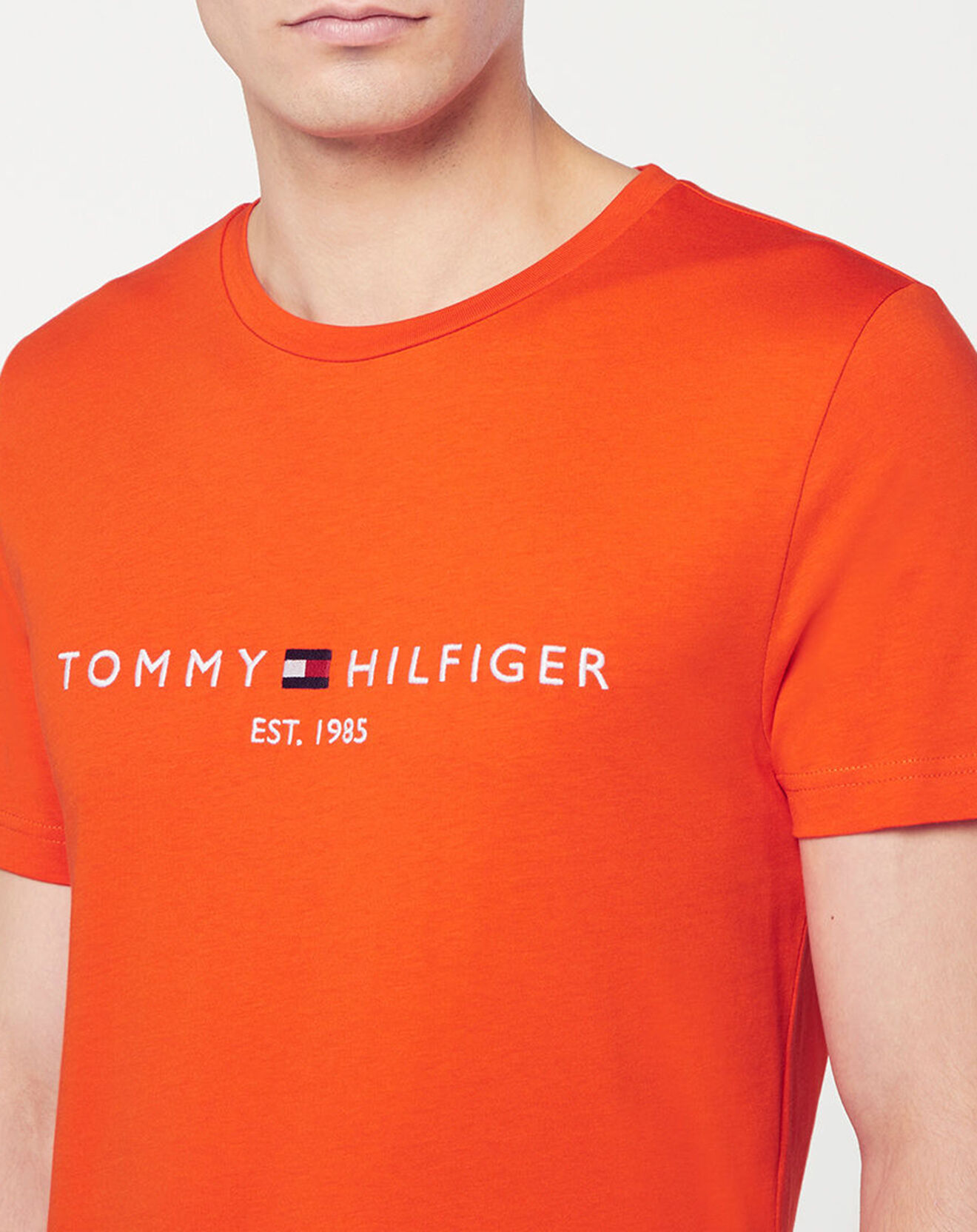 Tommy Hilfiger T-Shirt Tommy Logo orange