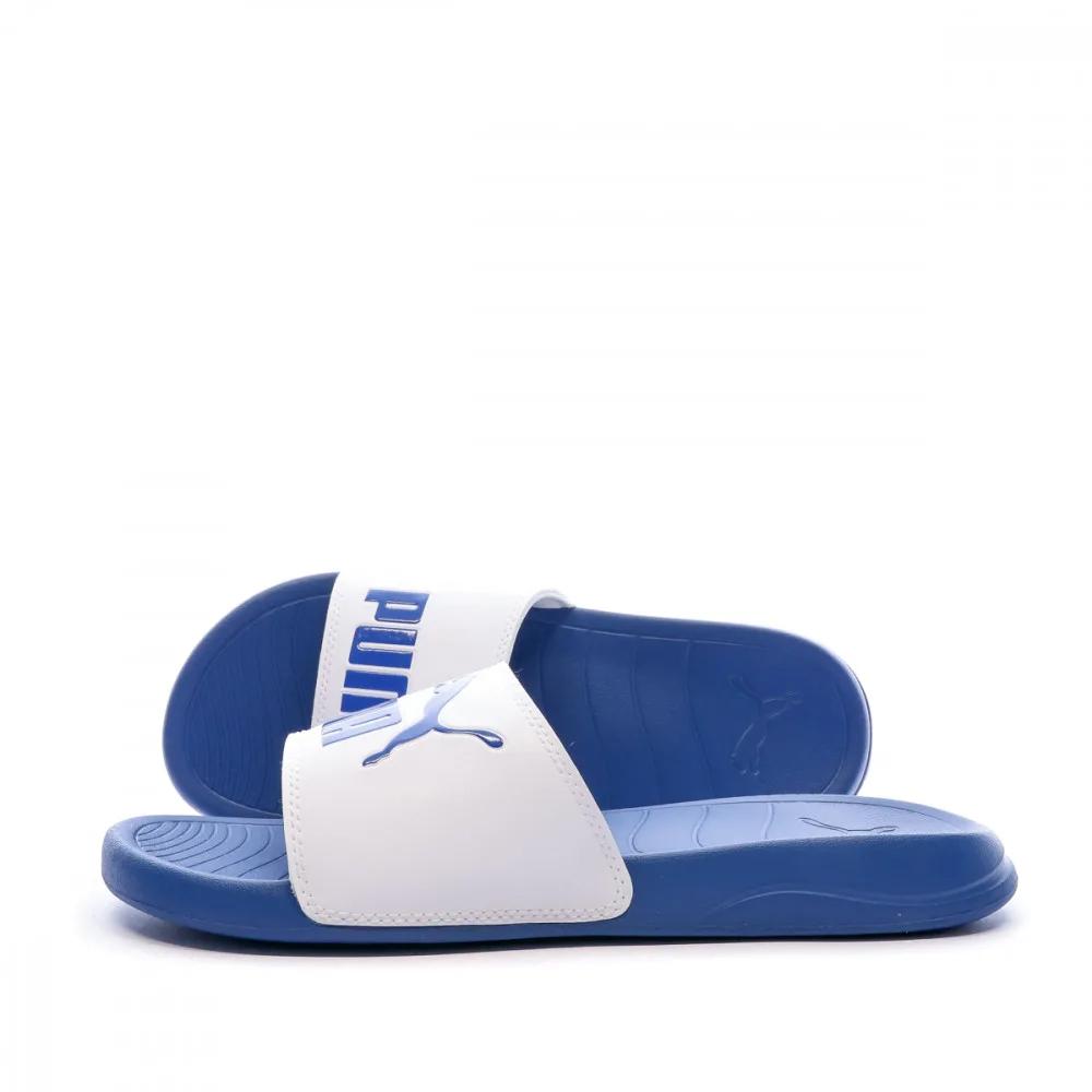 Puma Claquettes bleues/blanches homme Puma Popcat 20