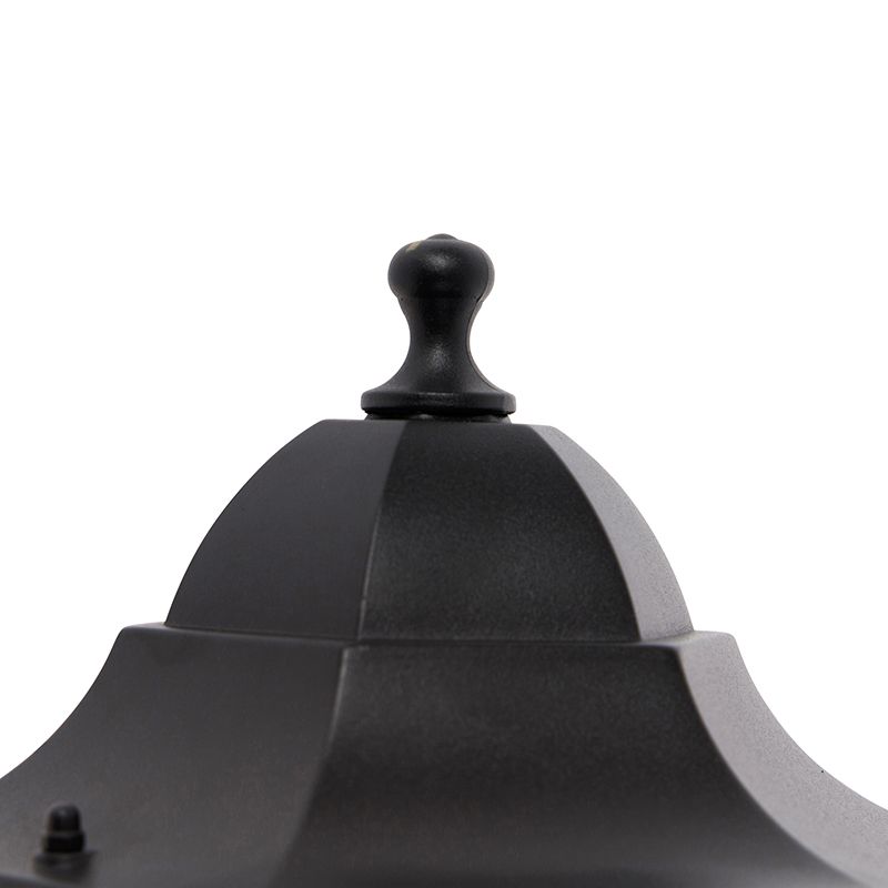 Klassieke buiten wandlamp zwart IP44 - Havana Up