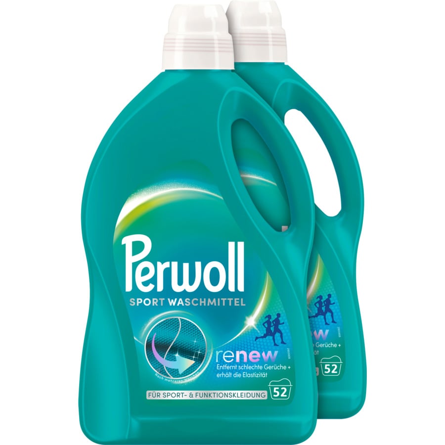 Perwoll Flüssigwaschmittel Wolle & Feines 2 x 52 Waschgänge