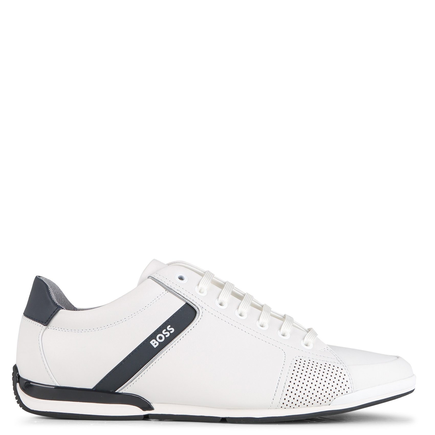 Baskets basses en cuir | Blanc