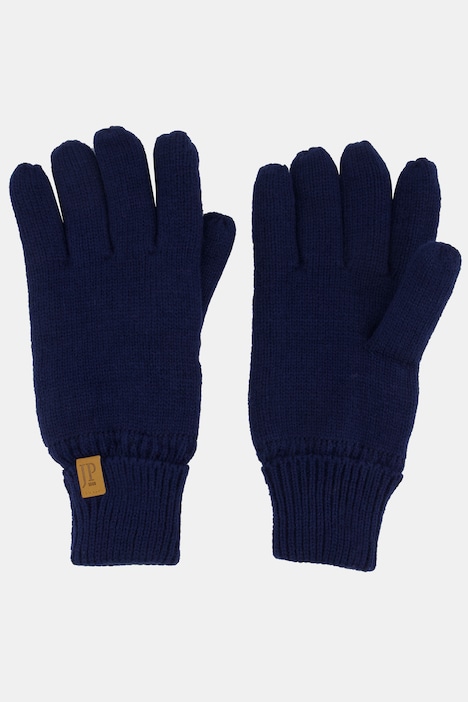 Handschuhe, Strick,  Fleecefutter, JP1880-Logo