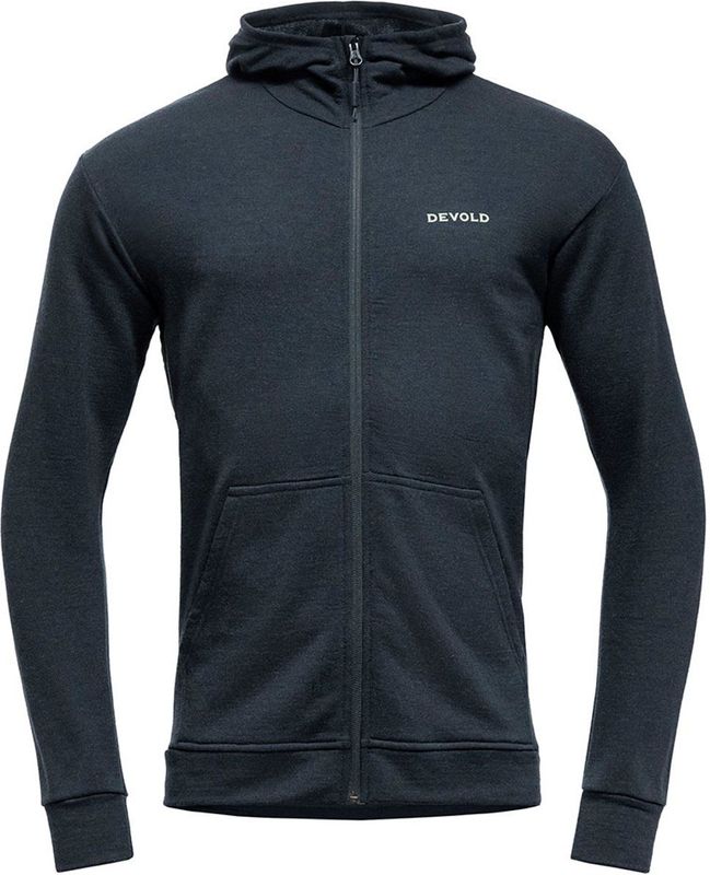 Devold - Everyday Zip Hoodie - Merinovest - Blauw