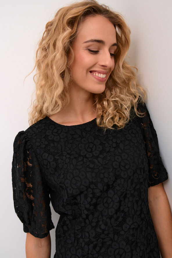 Cream CREbana Dress Pitch black