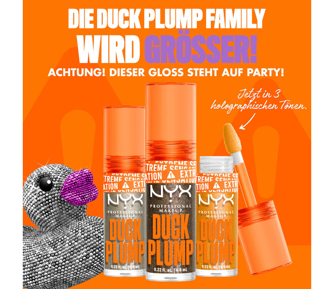 NYX Professional Makeup Duck Plump Lipgloss20 QUAZY SILVER