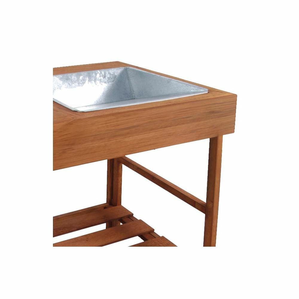 Table à rempoter en bois dur