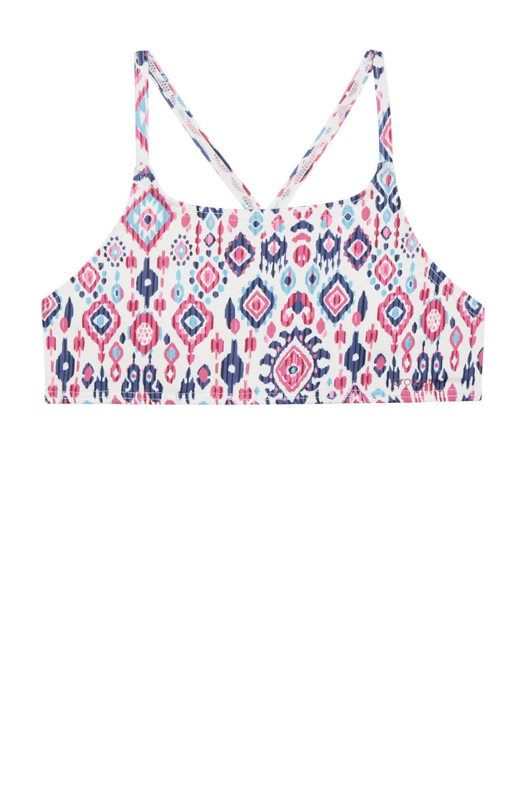 crop bikini PRTINDRIA JR wit/zwart